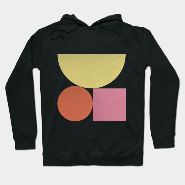 Geometric Shapes Hoodie by The Printable Studio